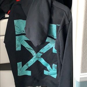 Pre-Owned Off White Hoodie Macau Exclusive Size L